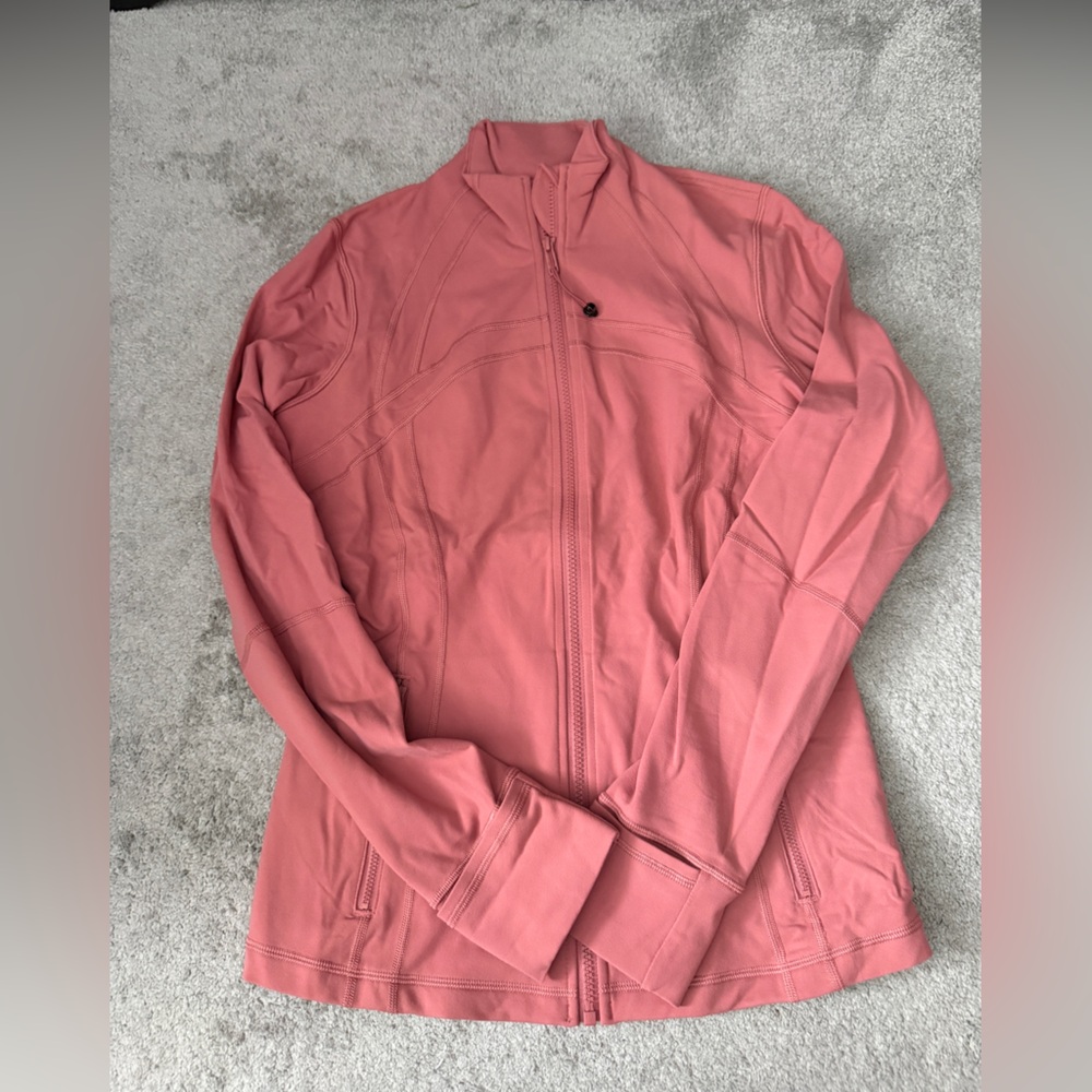 NWOT Lululemon Luon Define Jacket Size 12 in Briar Rose